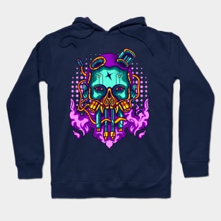 Building Humanoid Illustration Hoodie